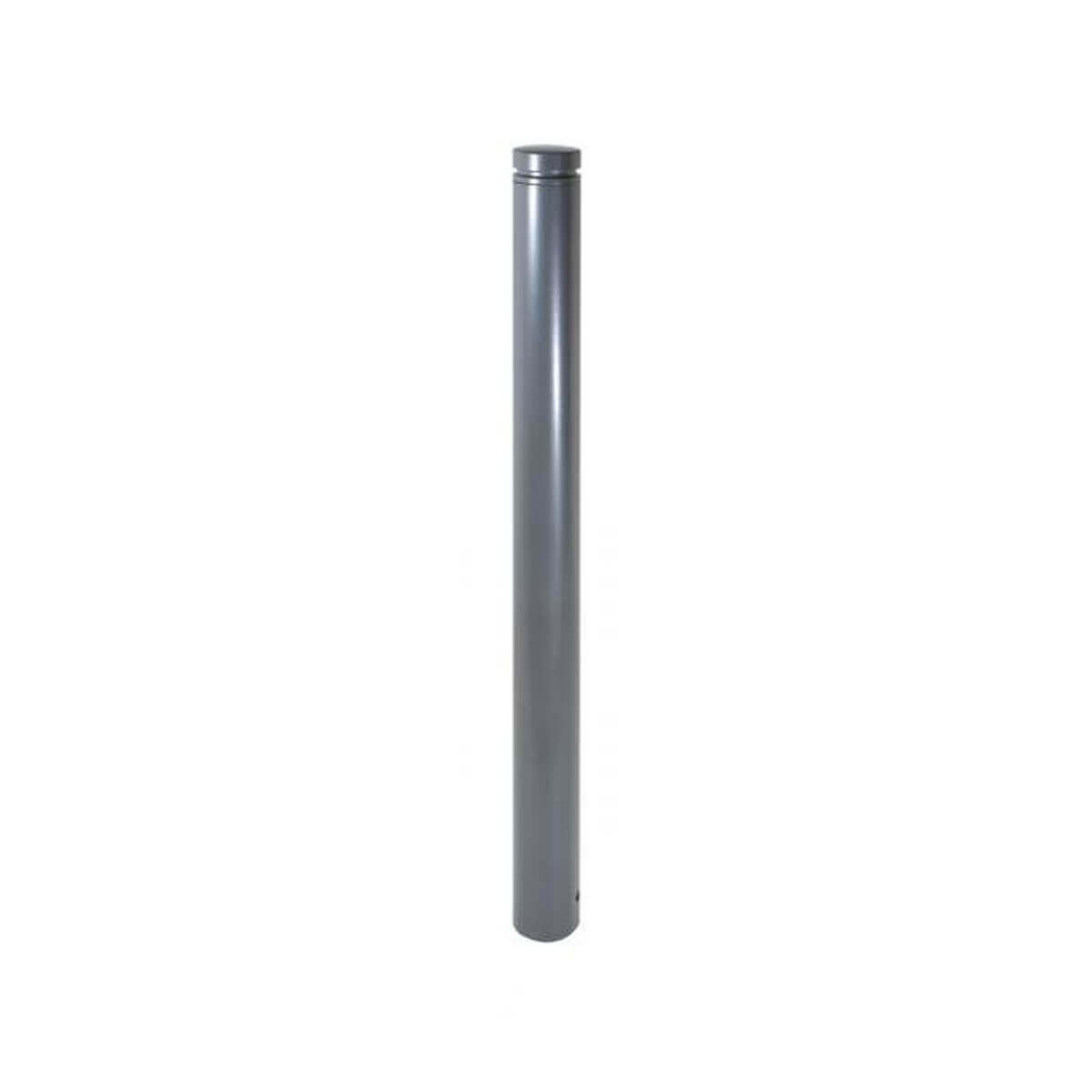 Absperr-Stilpfosten Ø 102 mm Serie 4092 mit Alukopf und Ziernut