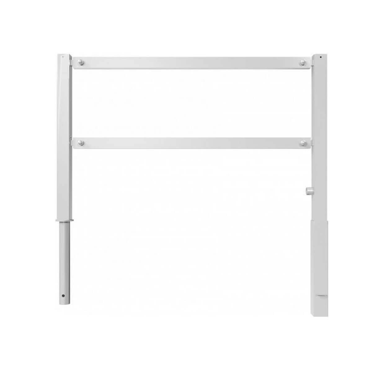 Wegesperre 70 x 70 mm schwenkbar mit Dreikantverschluss mit Ober- und Querholm feuerverzinkt Breite 1500 mm