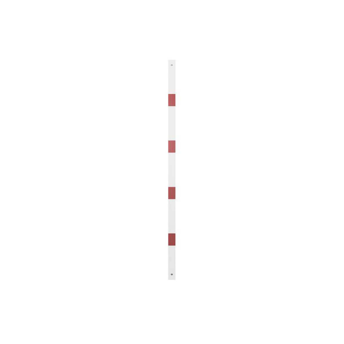 Querholm 60 x 40 mm Stahlrohr Länge 1800 mm weiß rot