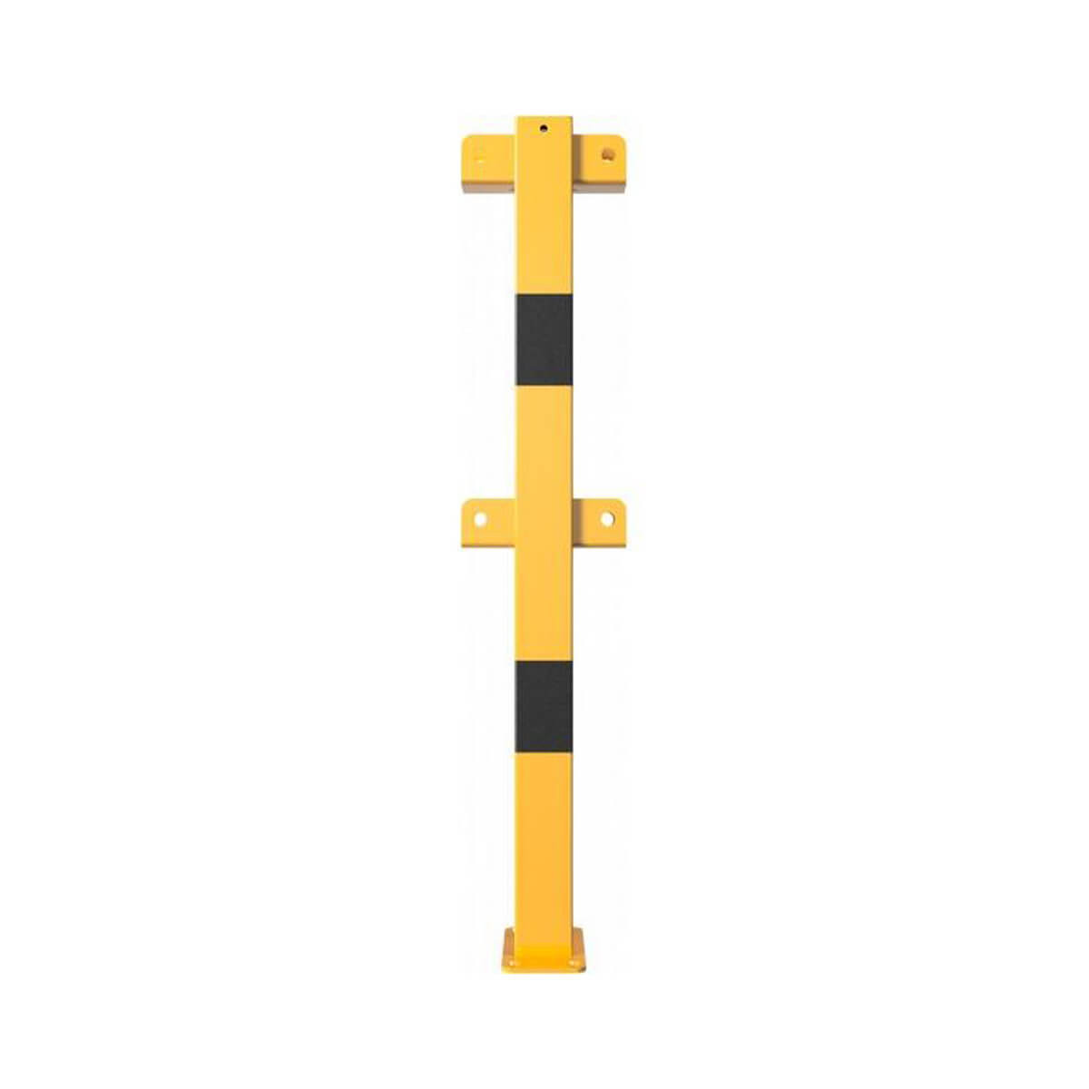 Schutzgeländer 70 x 70 mm Mittelpfosten für Ober- und Querholm für Dübelbefestigung