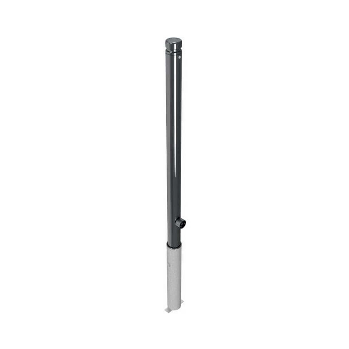 Absperr-Stilpfosten Ø 60 mm Serie 464 herausnehmbar mit Dreikantverschluss