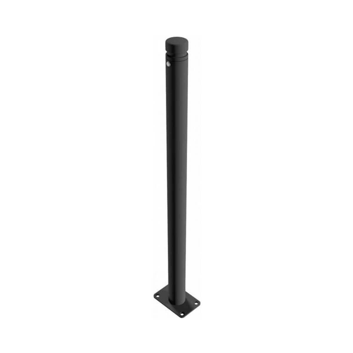 Absperr-Stilpfosten Ø 60 mm Serie 464 ortsfest für Dübelbefestigung