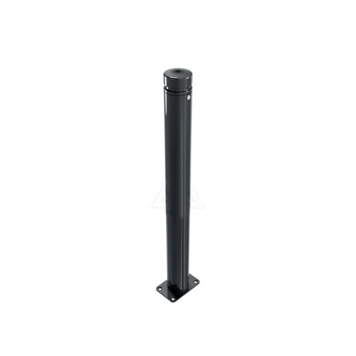 Absperr-Stilpfosten Ø 82 mm Serie 482 ortsfest für Dübelbefestigung
